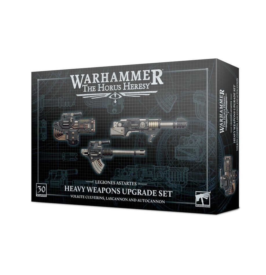 Heavy Weapon Upgrade Set: Volkite Culverin, Lascannon, Autocannon | The Horus Heresy