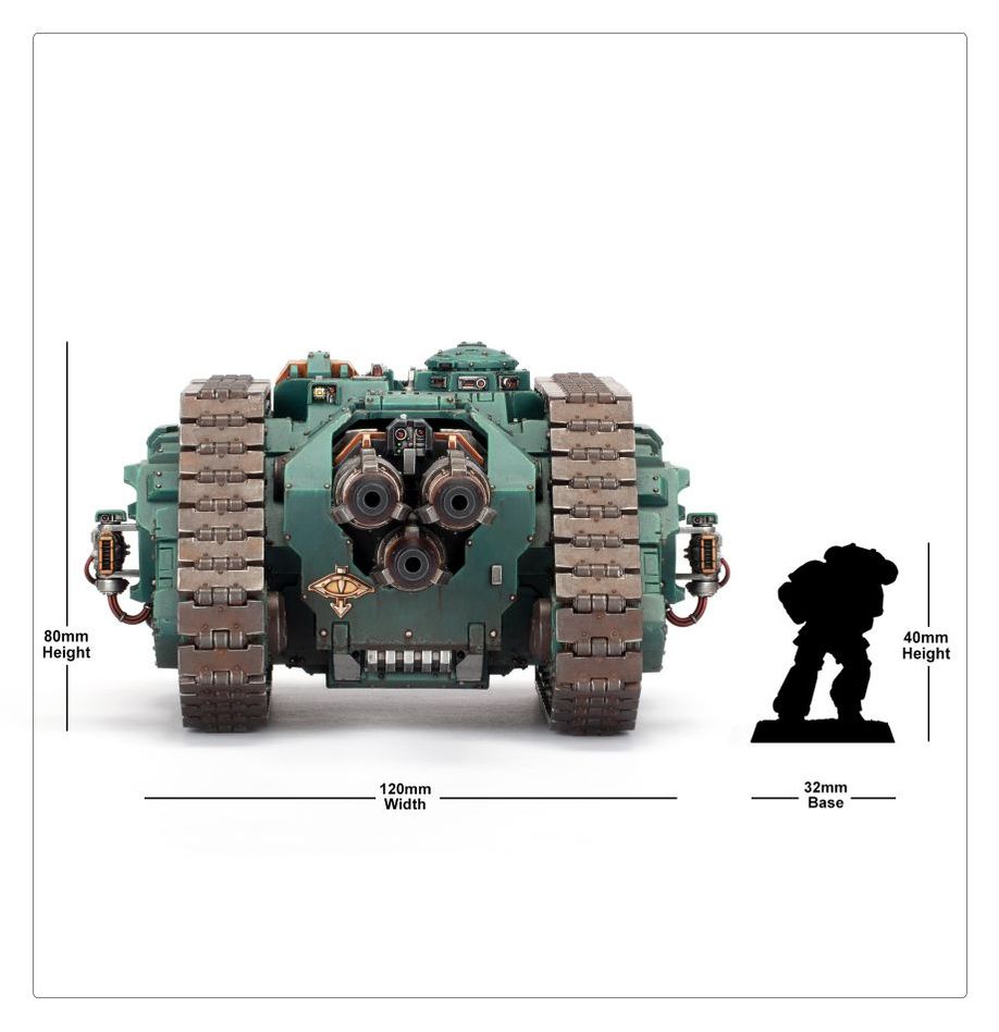 レギオネス・アスタルテス：ケルベロス・ヘヴィタンク | ホルス・ヘレシー（The Horus Heresy）