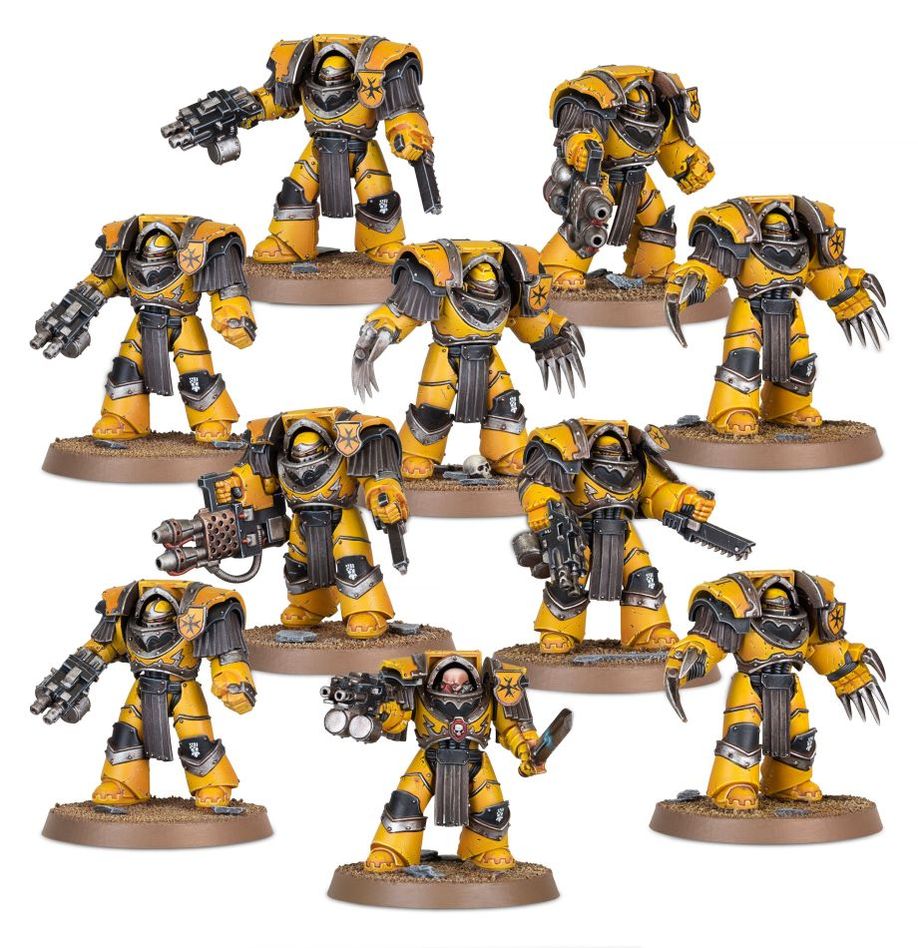 カタフラクティ・ターミネイター・スカッド | ホルス・ヘレシー（The Horus Heresy）