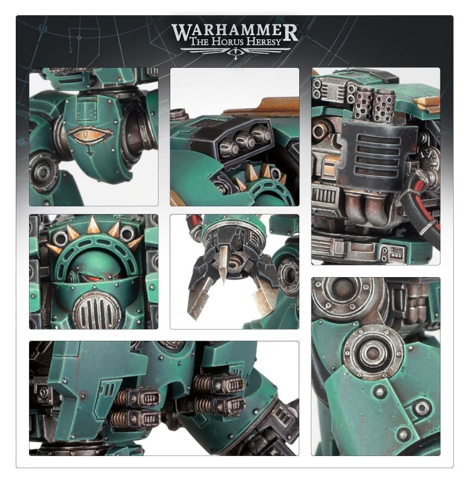リヴァイアサン・シージ・ドレッドノート（クロウ＆ドリル装備） | ホルス・ヘレシー（The Horus Heresy）