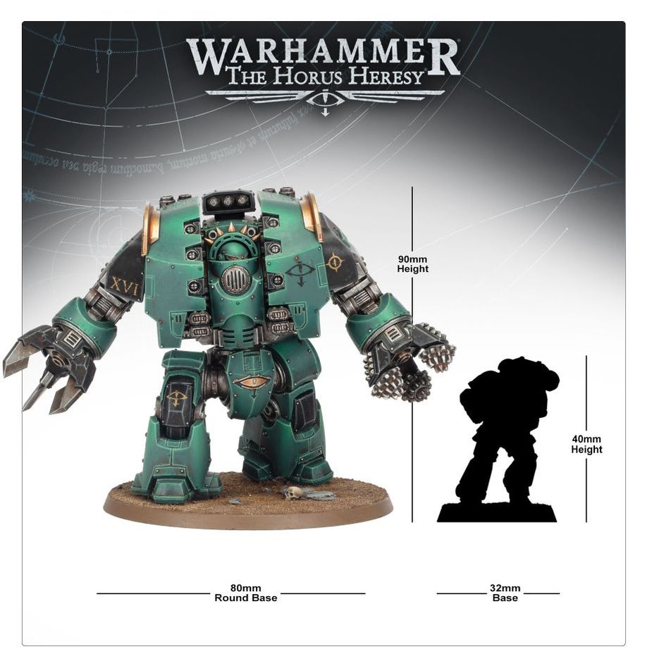 リヴァイアサン・シージ・ドレッドノート（クロウ＆ドリル装備） | ホルス・ヘレシー（The Horus Heresy）