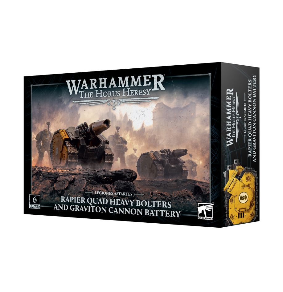 レイピア・クアッドヘヴィボルター＆グラヴィトン・キャノンバッテリー | ホルス・ヘレシー（The Horus Heresy）