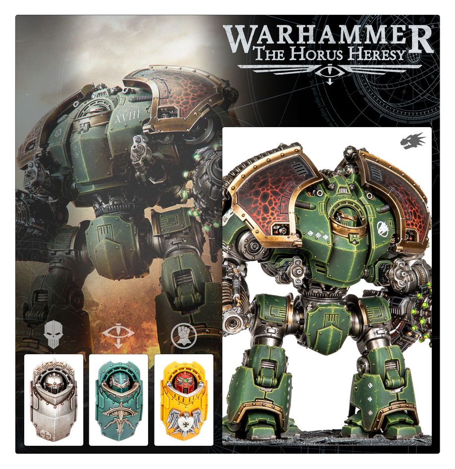レギオネス・アスタルテス：サターナイン・シージ・ドレッドノート（オフィオン構成） | ホルス・ヘレシー（The Horus Heresy）
