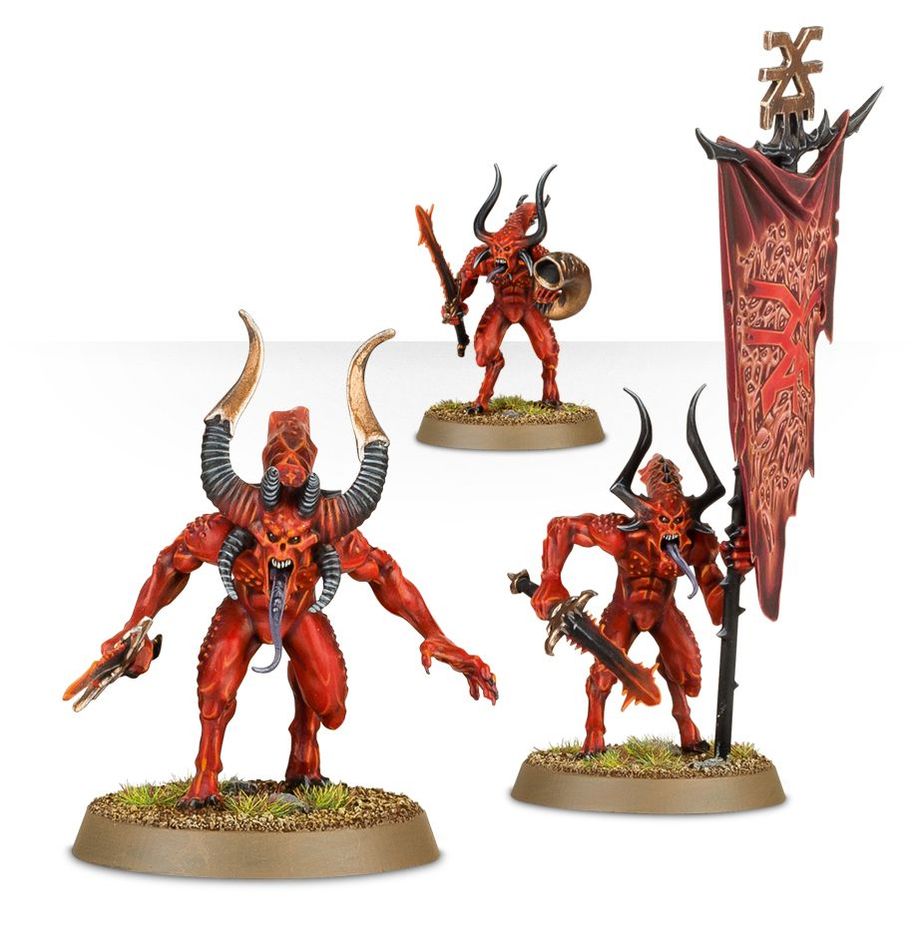 ウォーハンマー40,000AGE OF SIGMARディーモン・オヴ・コーン：ブラッドレター | ウォーハンマーAge of Sigmar（AoS）