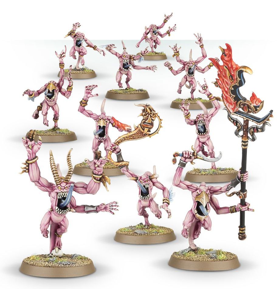 ディサイプル・オヴ・ティーンチ：ピンクホラー | ウォーハンマーAge of Sigmar（AoS）