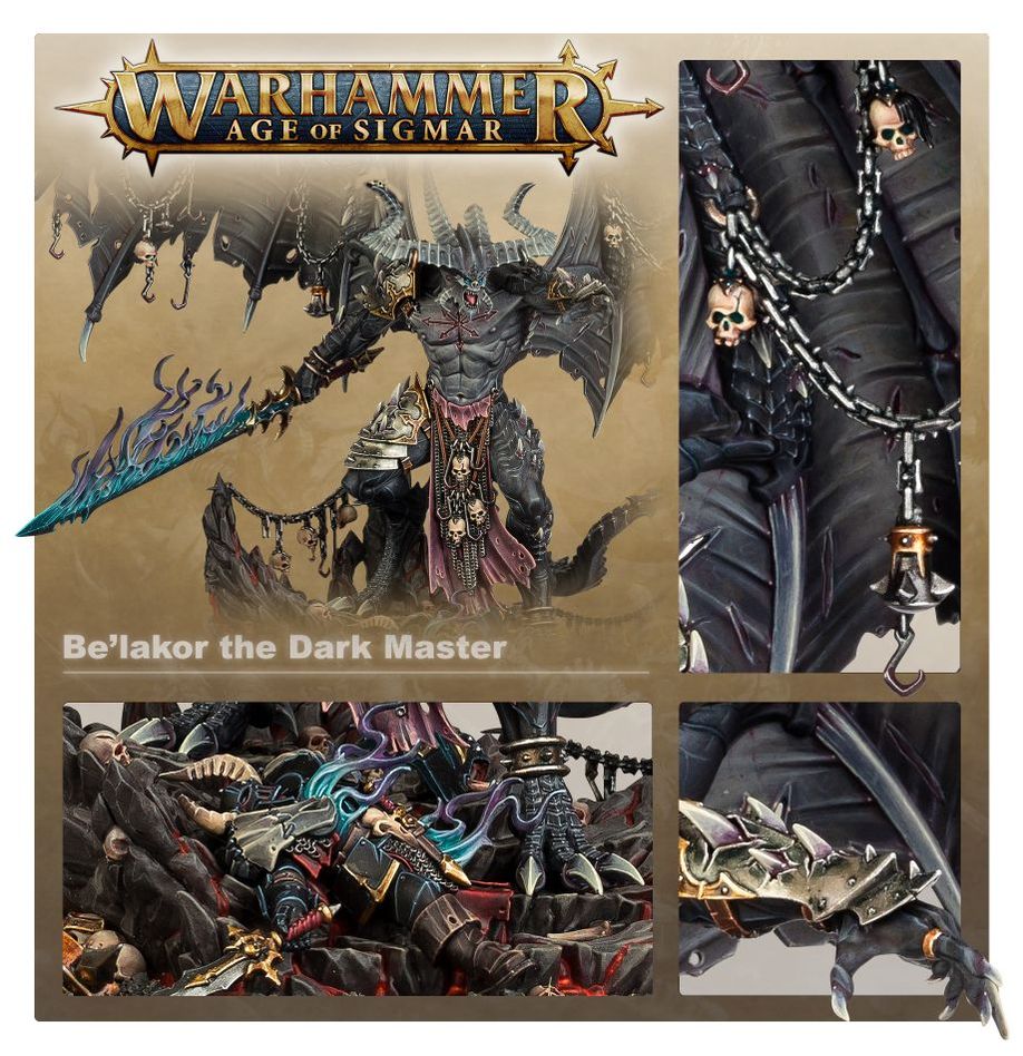ウォーハンマー40,000AGE OF SIGMARケイオス・ディーモン：暗闇の君主ベ＝ラコール通販 | ウォーハンマーAge of Sigmar（AoS）