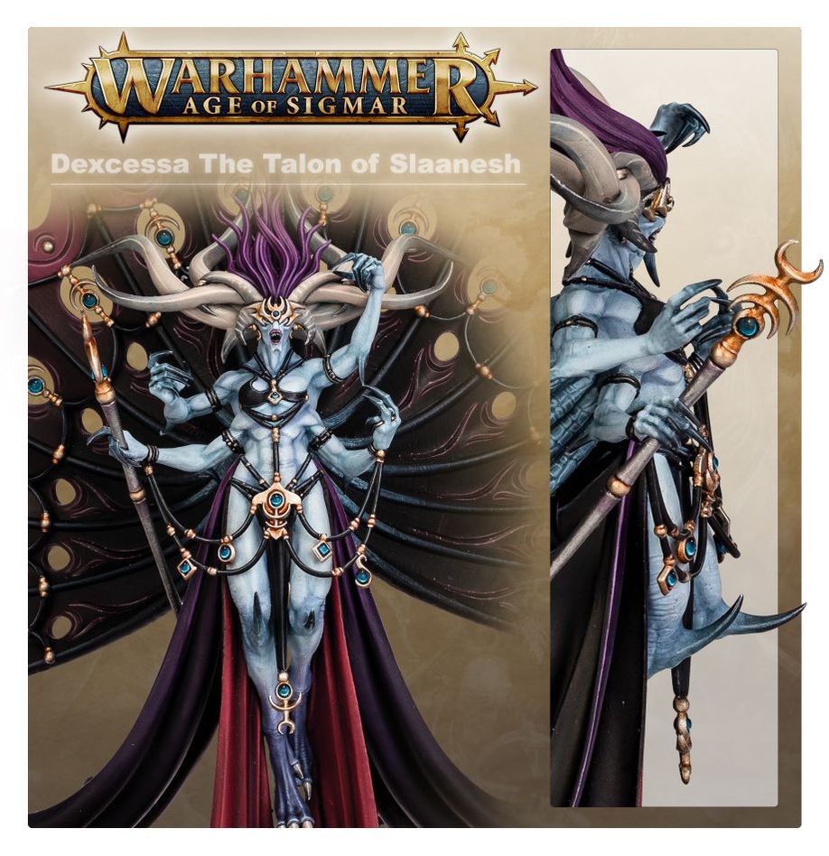 ディーモン・オヴ・スラーネッシュ: “スラーネッシュの鉤爪” デクセッサ | ウォーハンマーAge of Sigmar（AoS）