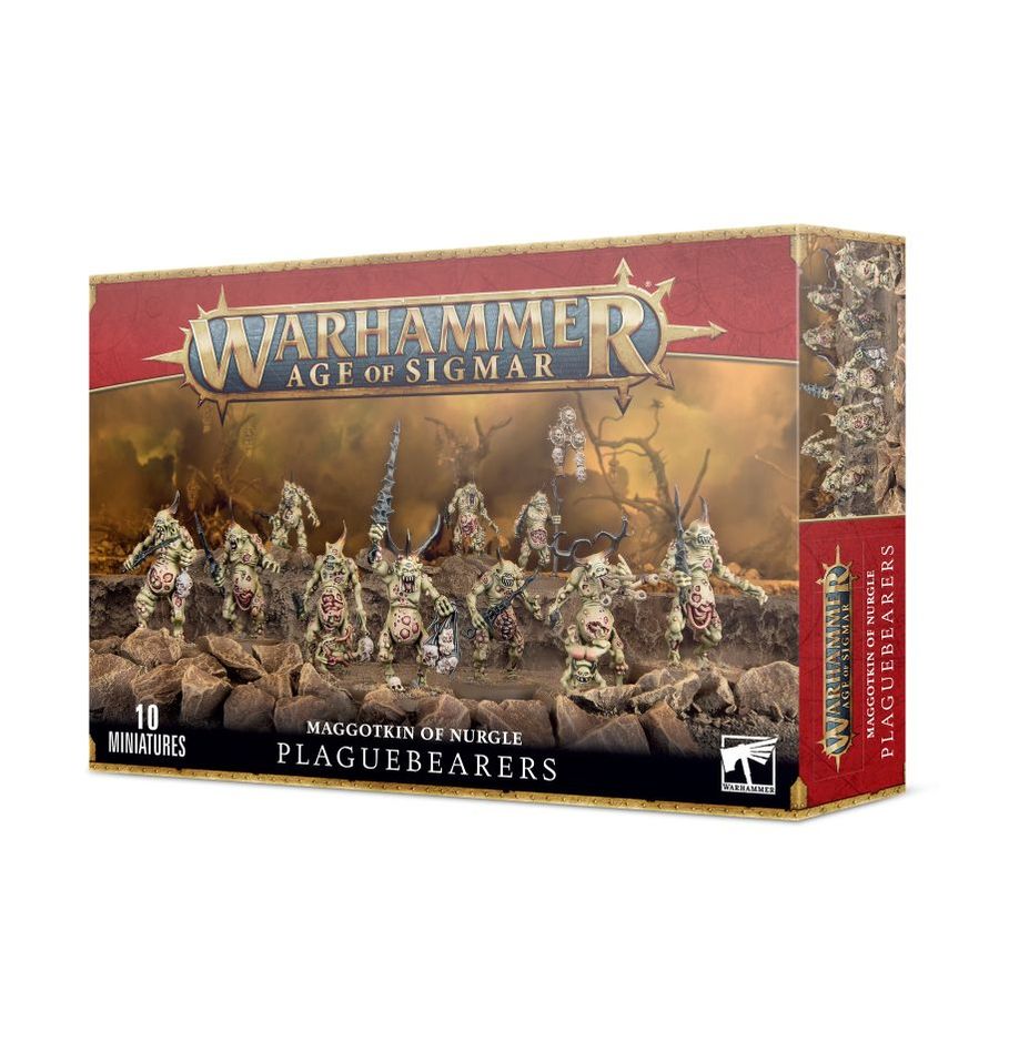 マゴットキン・オヴ・ナーグル：プレーグベアラー | ウォーハンマー40,000（40k）ウォーハンマーAge of Sigmar（AoS）