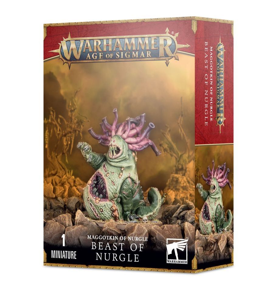 マゴットキン・オヴ・ナーグル: ビースト・オヴ・ナーグル  | ウォーハンマー40,000（40k）ウォーハンマーAge of Sigmar（AoS）