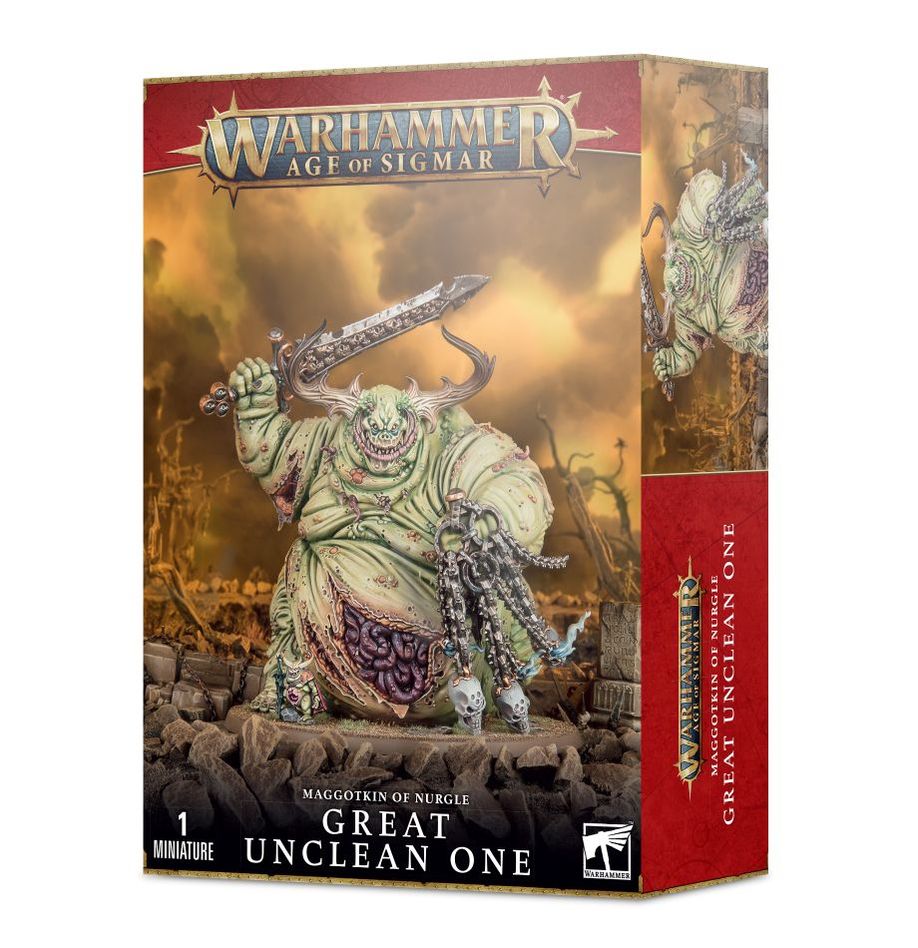 マゴットキン・オヴ・ナーグル：グレイトアンクリーン・ワン | ウォーハンマー40,000（40k） | ウォーハンマーAge of Sigmar（AoS）