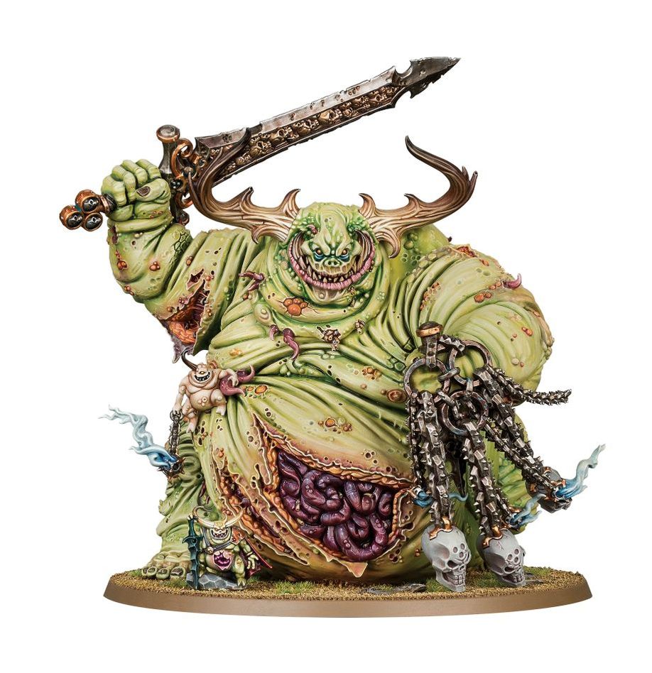マゴットキン・オヴ・ナーグル：グレイトアンクリーン・ワン | ウォーハンマー40,000（40k） | ウォーハンマーAge of Sigmar（AoS）