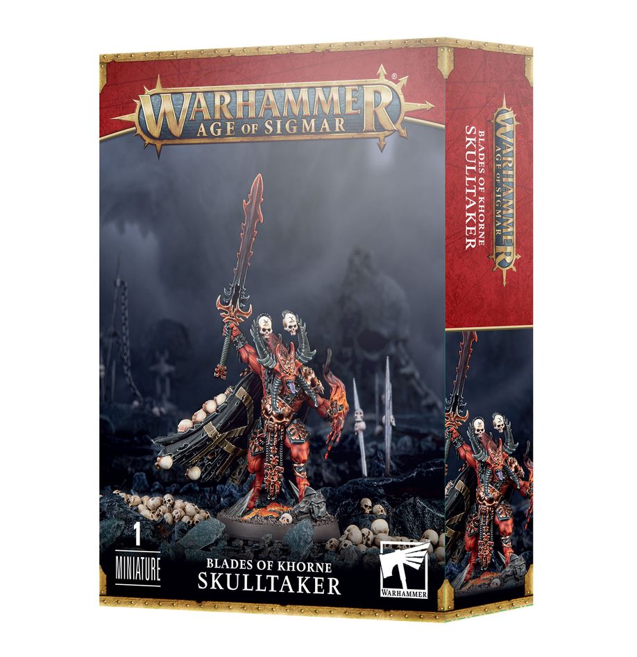Warhammer 40,000 AGE OF SIGMAR Daemons of Khorne: Skulltaker | Warhammer Age of Sigmar (AoS)