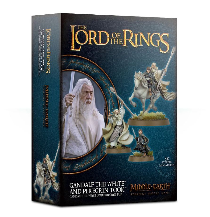 THE LORD OF THE RINGS: GANDALF THE WHITE & PEREGRIN TOOK
