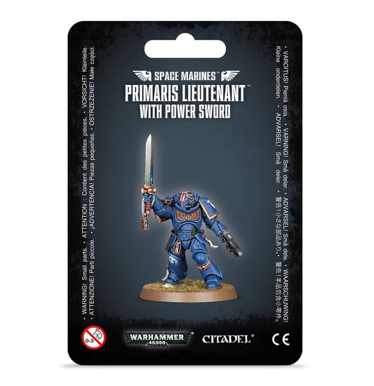 Space Marine: Primaris Lieutenant with Power Sword | Warhammer 40,000 (40k)