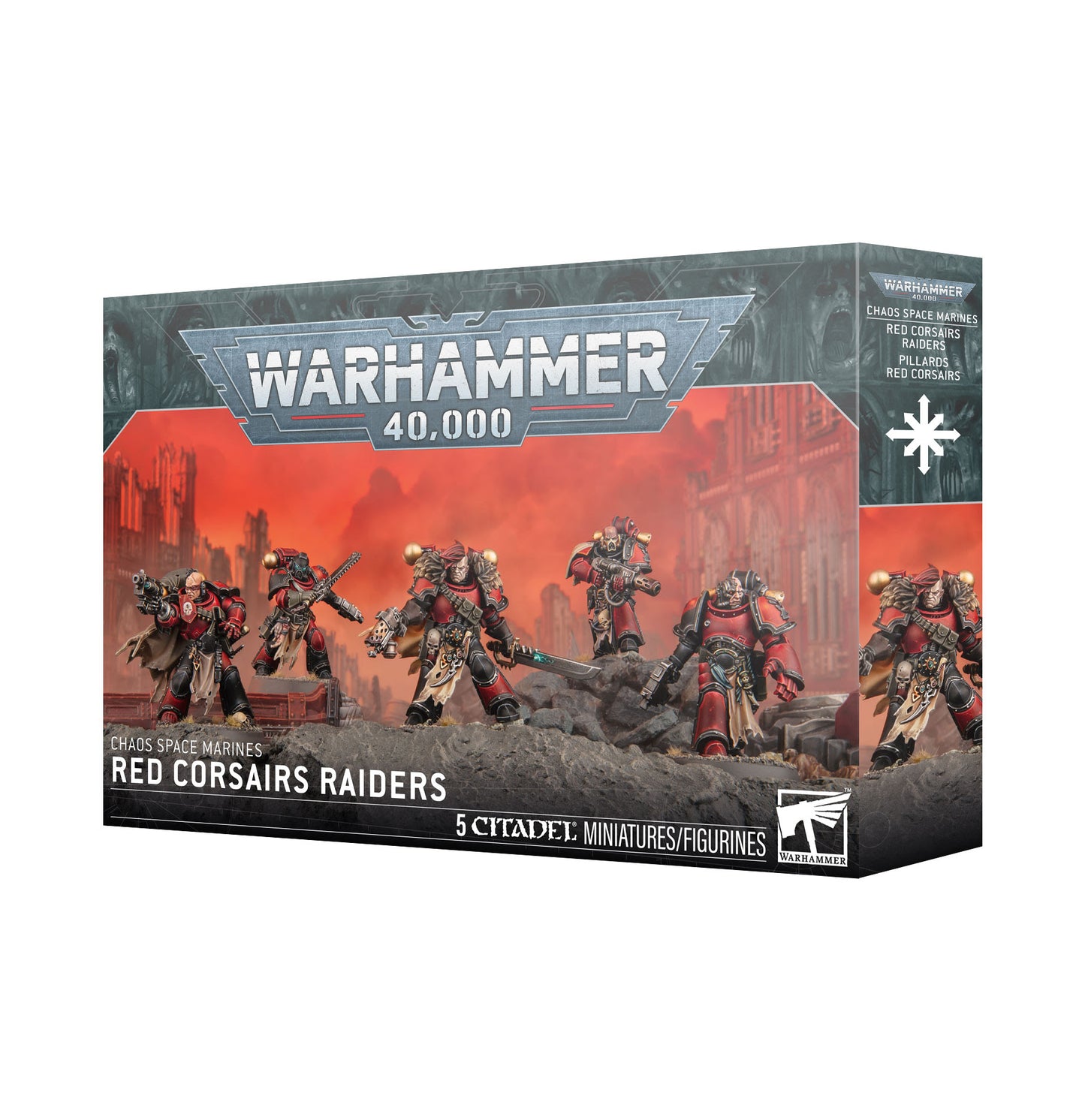 Chaos Space Marines: Red Corsairs Raiders | Warhammer 40,000